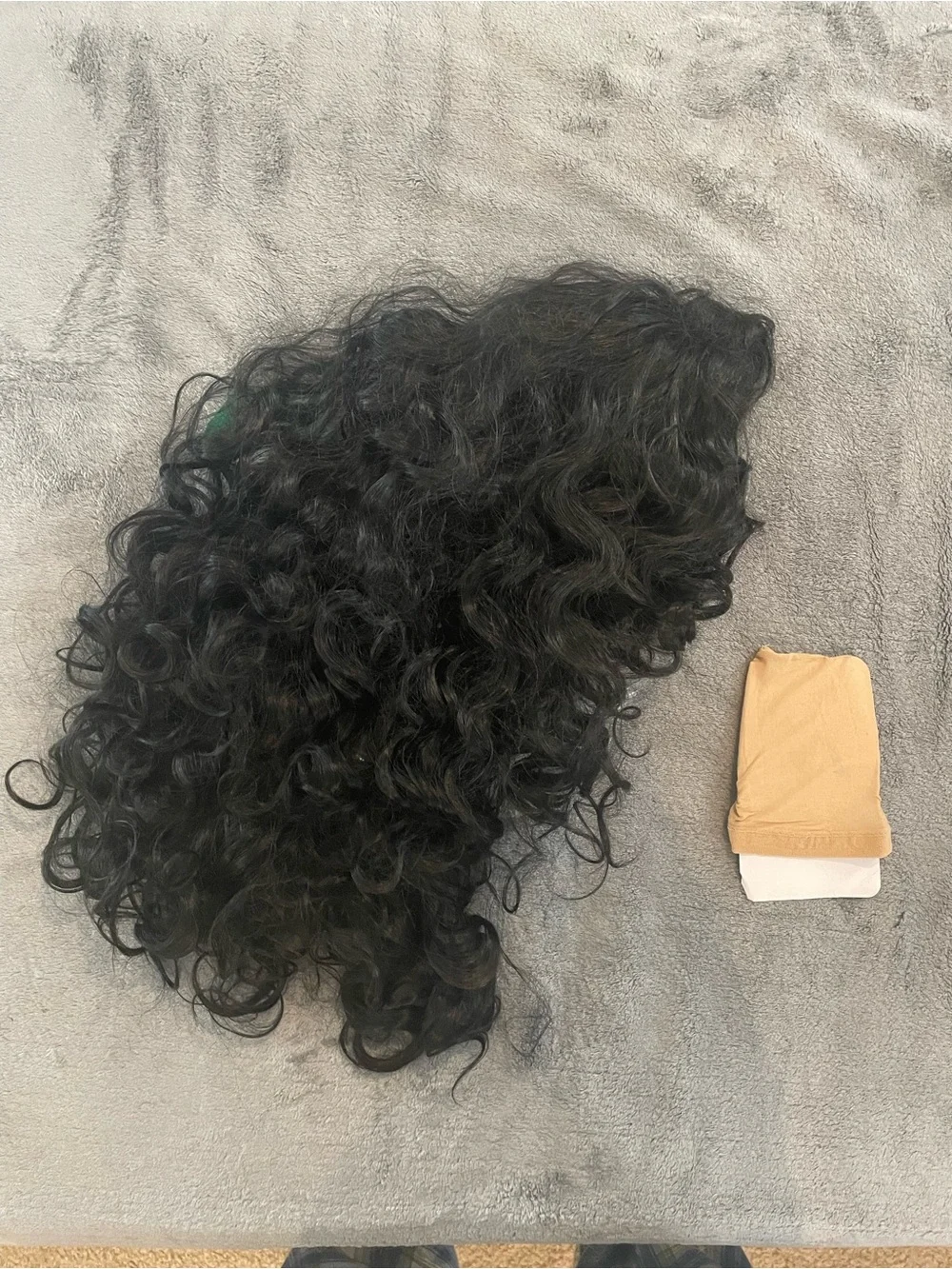 Curly Long Wavy Synthetic Wig Brown 28” Halloween Cosplay Adult Size